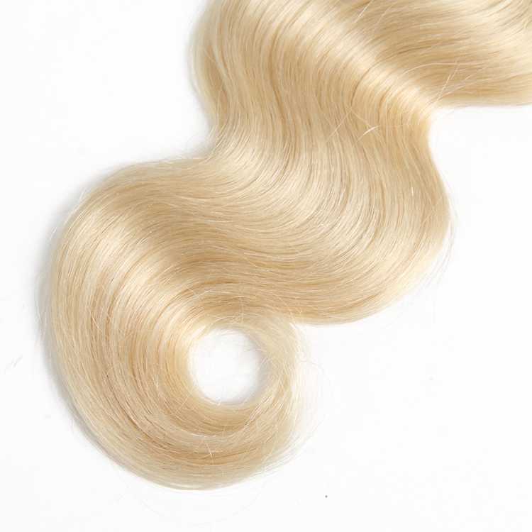 blonde body wave human hair bundles 5
