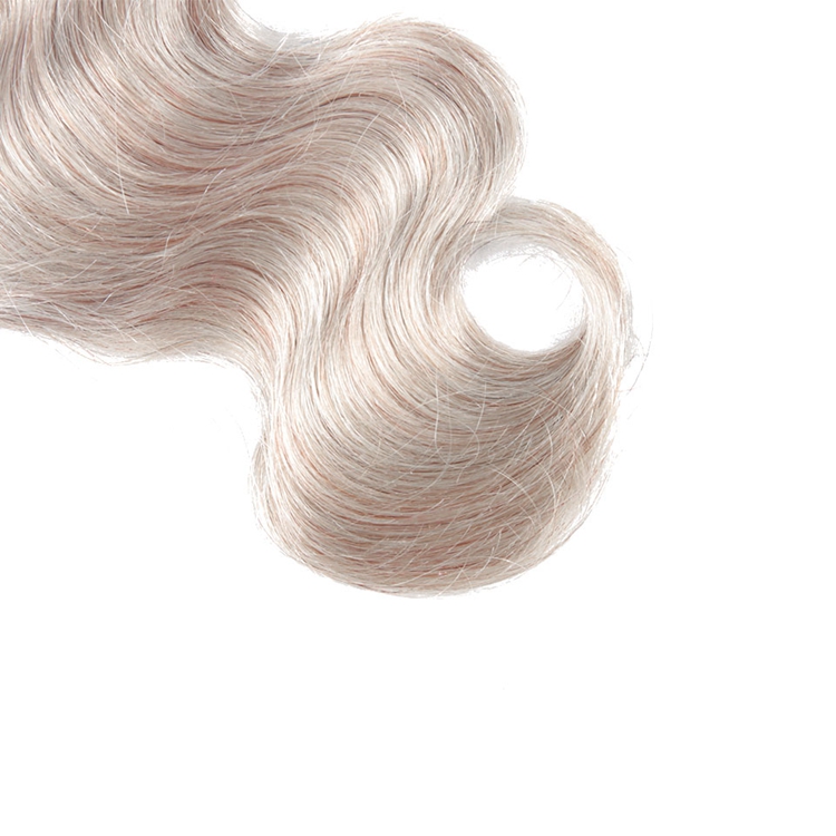 ombre t1b grey body wave human hair bundles 4