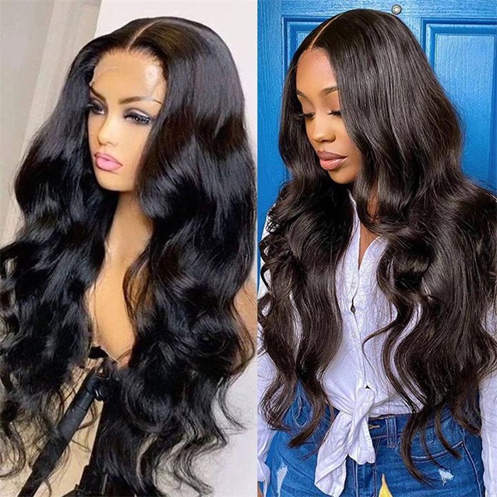 Perruques de Cheveux Humains Full Lace Body Wave