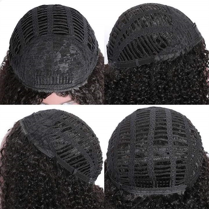 gorgeous kinky curly affordable headband wig (get free trendy headband) 6