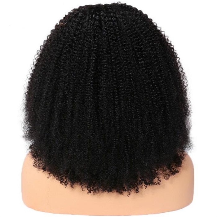 kinky curly thin u part wig without leave out (must try) 3