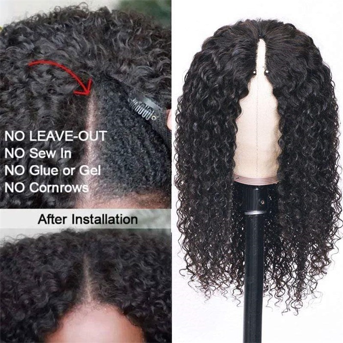 thin v part wigs jerry curly beginner friendly upgraded v part wigs meet real scalp no leave out 2